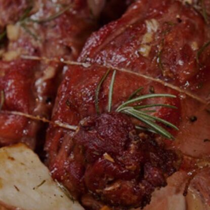 BBQ Leg of Lamb