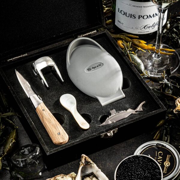 Champagne, Oyster and Caviar set