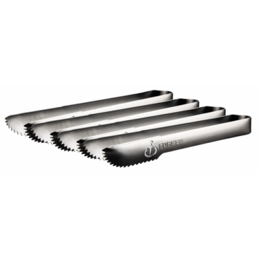 Forged stainless steel tongs