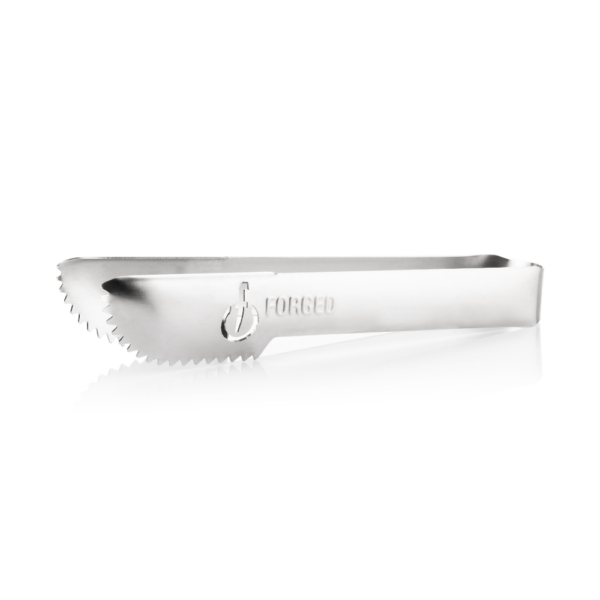 Forged stainless steel tongs