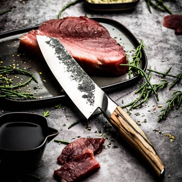 Forged Katai Santoku 18cm knife