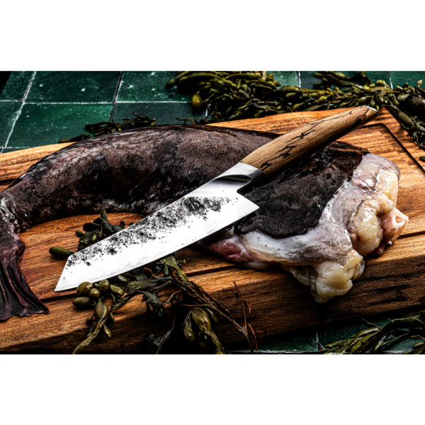 Forged Katai Santoku 18cm knife