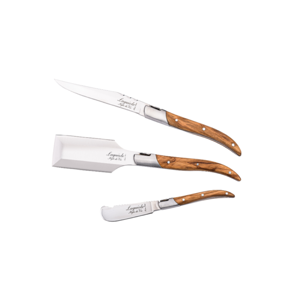 Charcuterie set olive wood