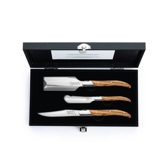 Charcuterie set olive wood