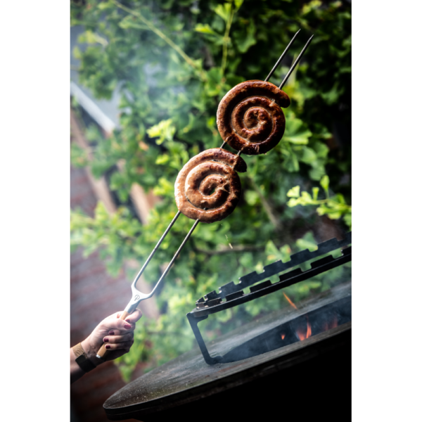 Forged fork skewer