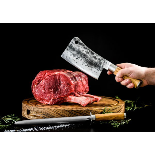 Forged Olive Diamond Knife Sharpener