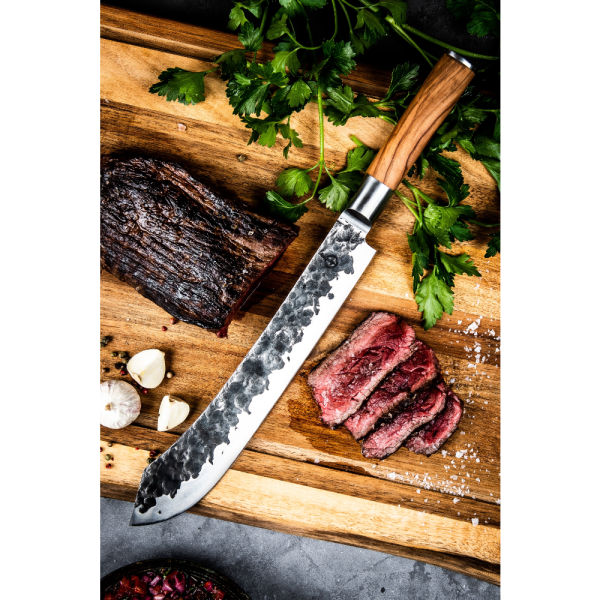 Forged Olive Butchers Knife