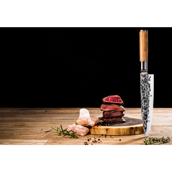 Forged Olive Chefs Knife