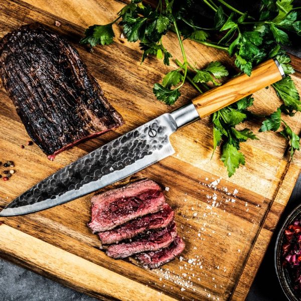 Forged Olive Chefs Knife