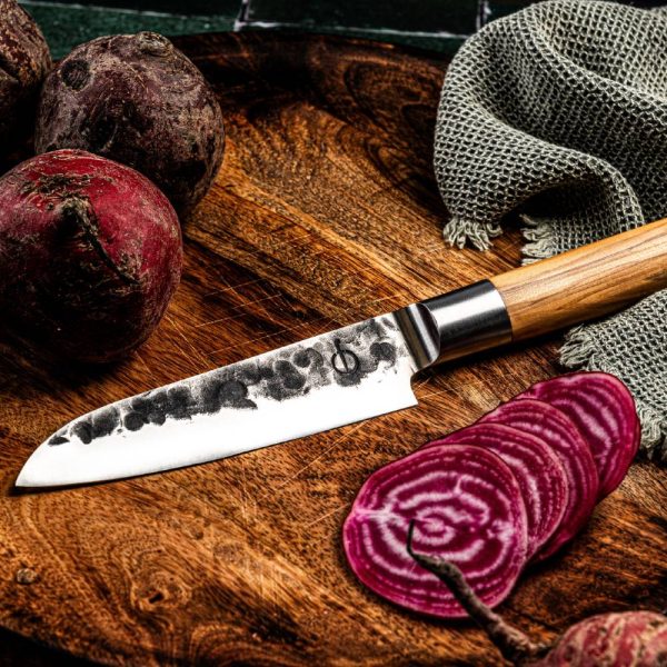 Forged Olive Santoku 14cm Knife