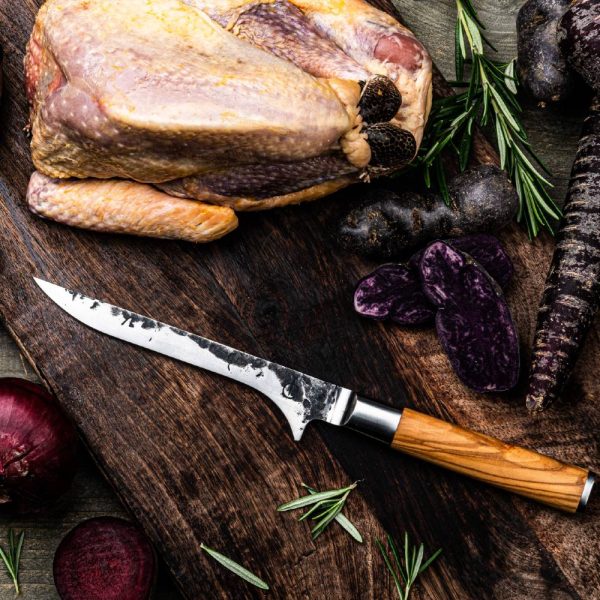Forged Olive Boning Knife