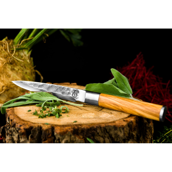 Forged Olive Utility Knife