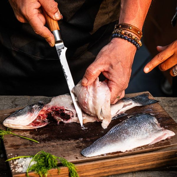 Forged Olive Fish Fillet Knife