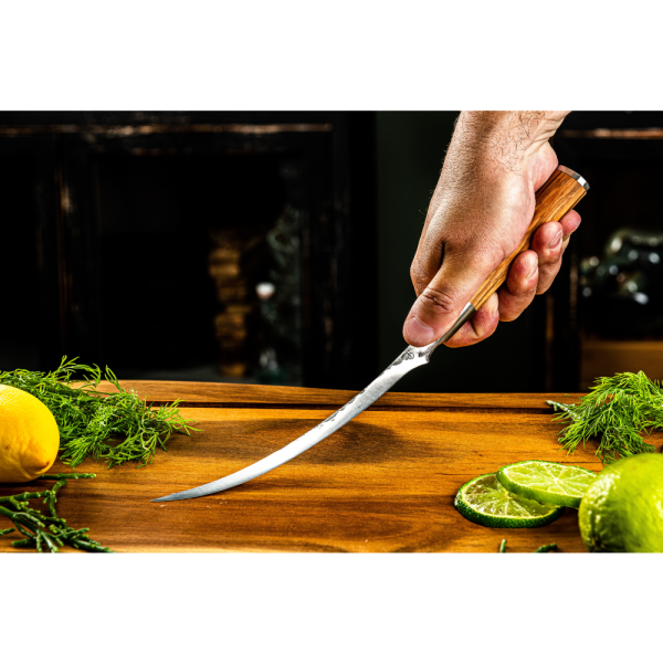 Forged Olive Fish Fillet Knife