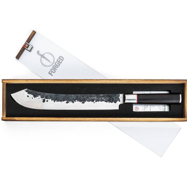 Forged Sebra Butchers Knife