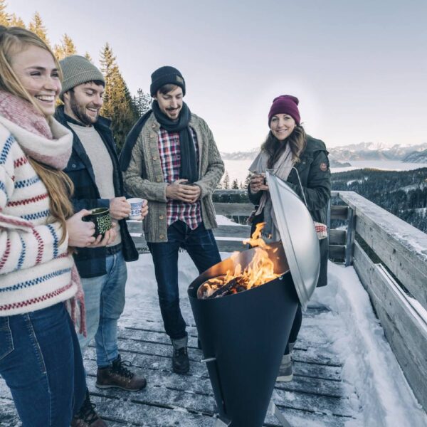 Hofats Cone BBQ fire pit