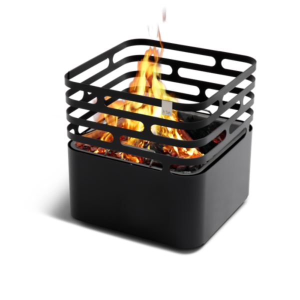 Hofats Cube fire basket Black