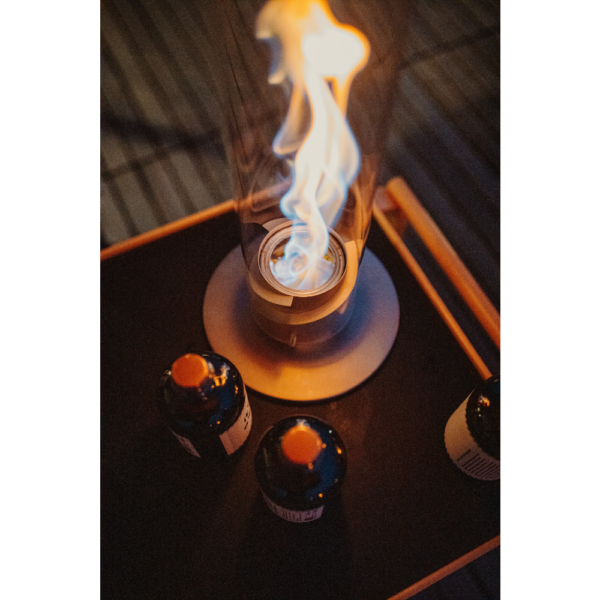 Höfats Spin 120 bioethanol tabletop fireplace