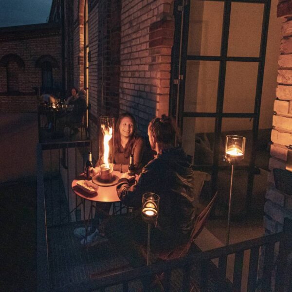 Höfats Spin 120 bioethanol tabletop fireplace